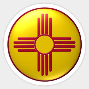 Captain New Mexico Shield Sticker